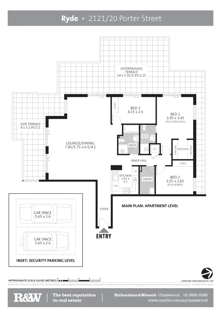 Floorplan of Homely apartment listing, 2121/20 Porter Street, Ryde NSW 2112