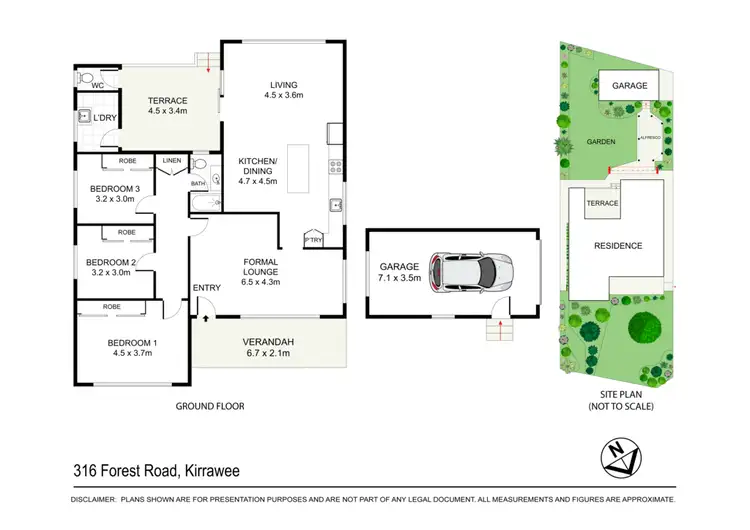 Floorplan of Homely house listing, 316 Forest Road, Kirrawee NSW 2232