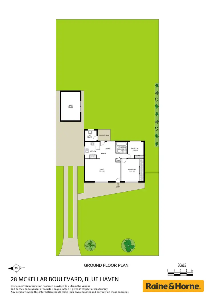 Floorplan of Homely house listing, 28 McKellar Boulevard, Blue Haven NSW 2262