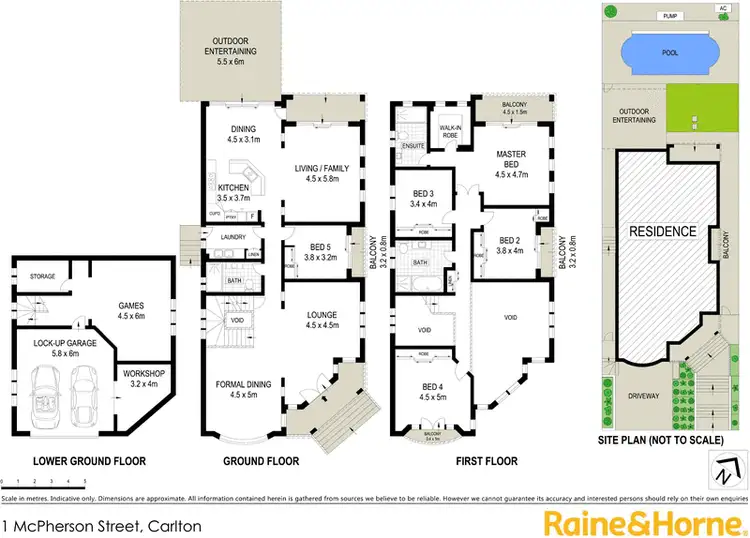 Floorplan of Homely house listing, 1 McPherson Street, Carlton NSW 2218