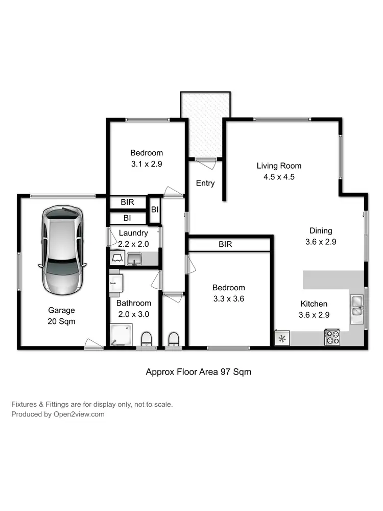 Floorplan of Homely unit listing, 4/5 Bluebell Close, Sorell TAS 7172
