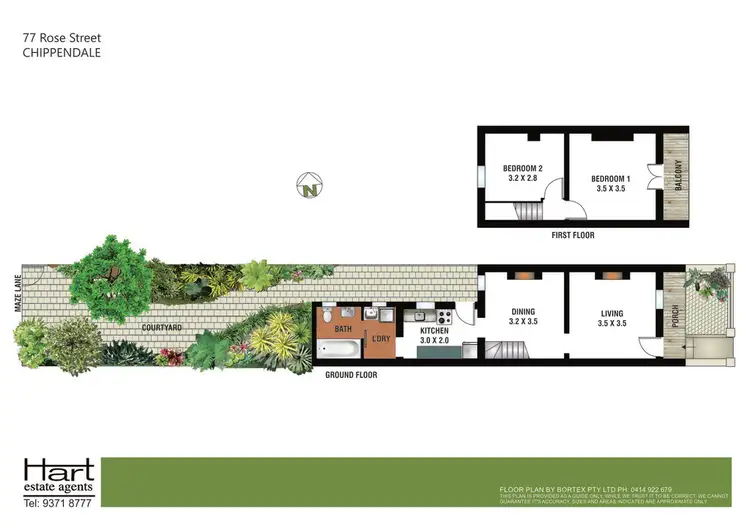 Floorplan of Homely house listing, 77 Rose Street, Chippendale NSW 2008