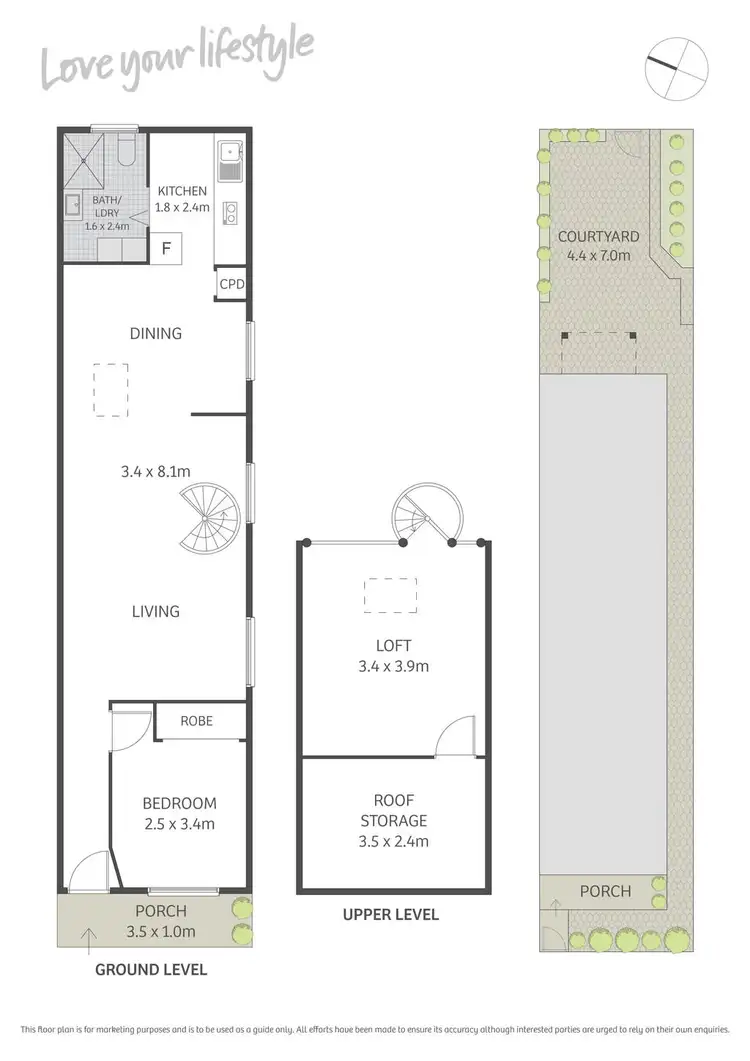 Floorplan of Homely house listing, 69 Hordern Street, Newtown NSW 2042