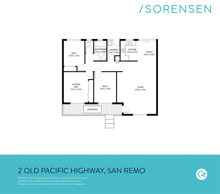 Floorplan of Homely house listing, 2 Old Pacific Highway, San Remo NSW 2262
