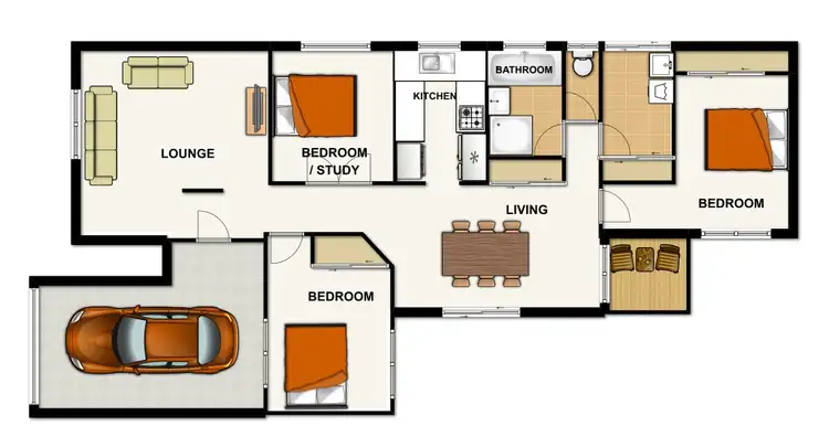 Floorplan of Homely house listing, 51 Pendula Cct, Forest Lake QLD 4078
