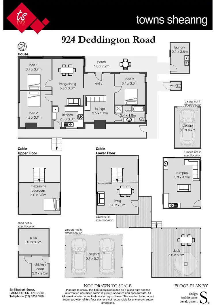 Floorplan of Homely house listing, 924 Deddington Road, Deddington TAS 7212