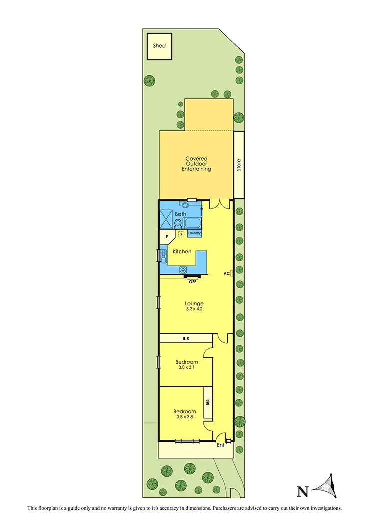 Floorplan of Homely house listing, 1/45 Kingsville Street, Kingsville VIC 3012