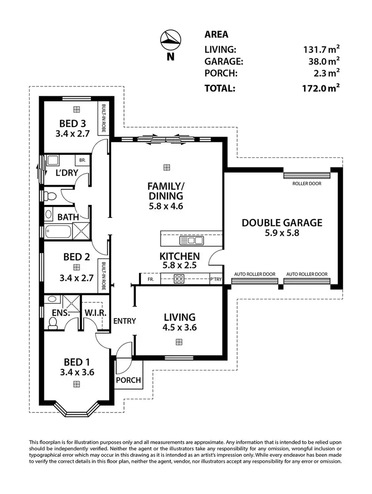 Floorplan of Homely house listing, 19 Louisa Road (Formerly 338 Kings Rd), Paralowie SA 5108