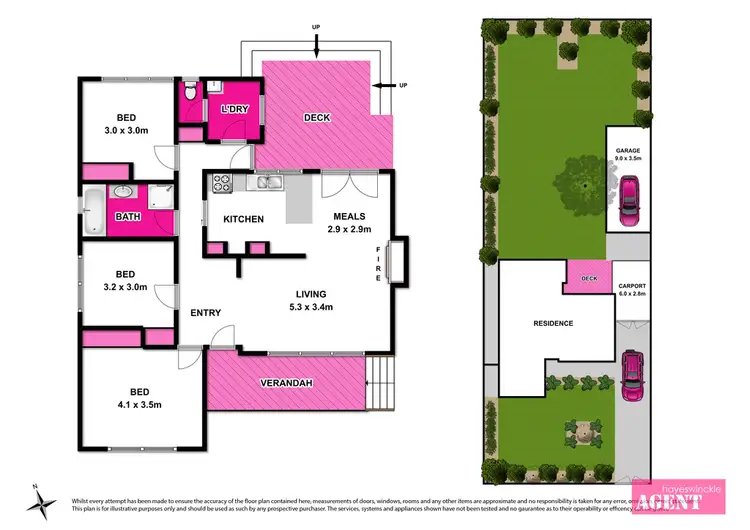 Floorplan of Homely house listing, 2 Nagle Drive, Belmont VIC 3216