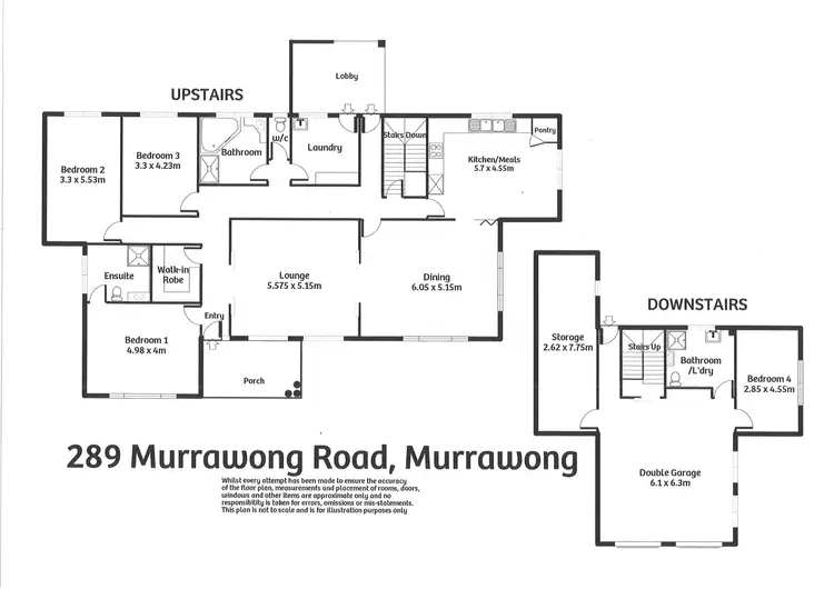 Floorplan of Homely house listing, 289 Murrawong Road, Murray Bridge SA 5253
