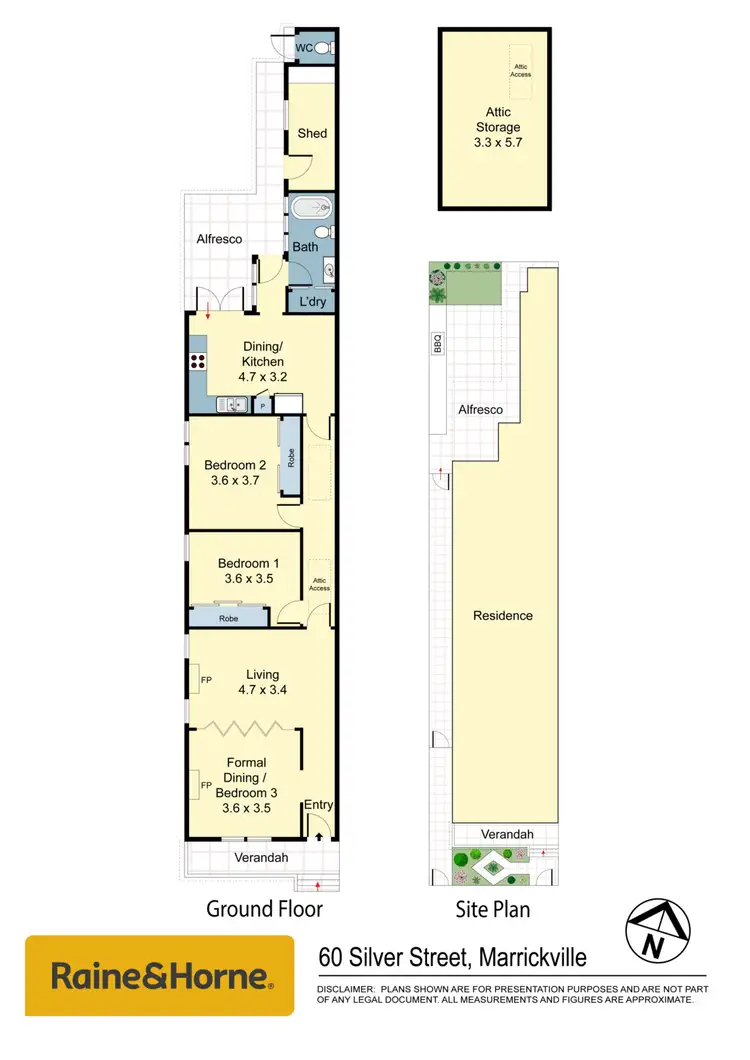 Floorplan of Homely house listing, 60 Silver Street, Marrickville NSW 2204