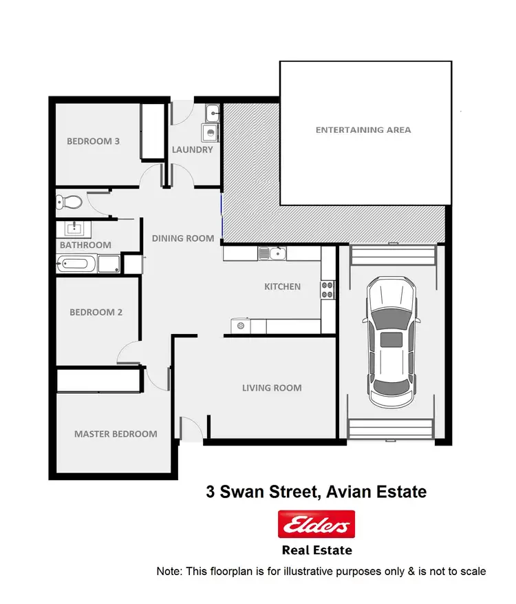 Floorplan of Homely house listing, 3 Swan Street, Dubbo NSW 2830