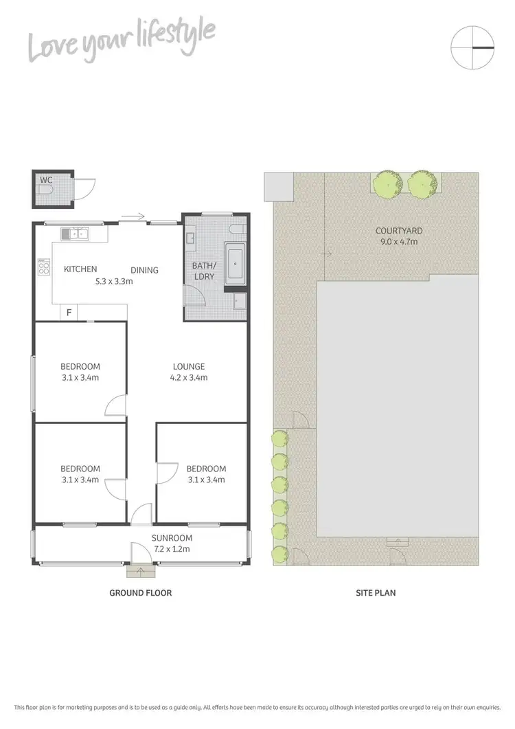 Floorplan of Homely house listing, 91 Rochford Street, Erskineville NSW 2043