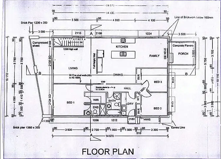 Floorplan of Homely house listing, 25 Litchfield Crescent, Long Beach NSW 2536