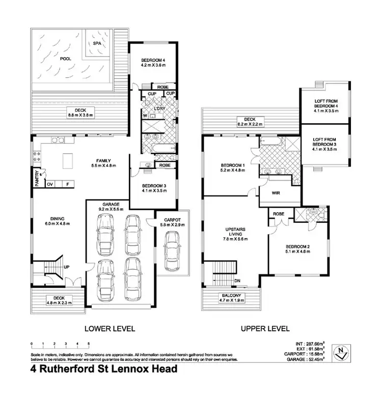 Floorplan of Homely house listing, 4 Rutherford Street, Lennox Head NSW 2478