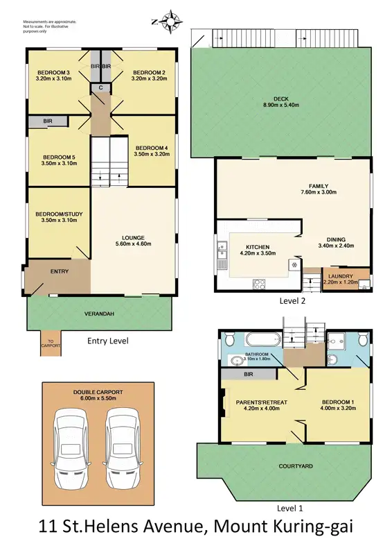 Floorplan of Homely house listing, 11 St Helens Avenue, Mount Kuring-gai NSW 2080