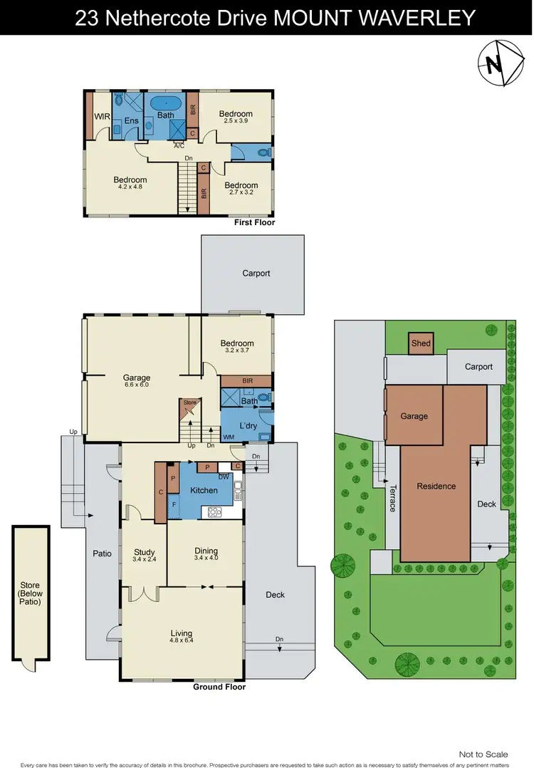Floorplan of Homely house listing, 23 Nethercote Drive, Mount Waverley VIC 3149