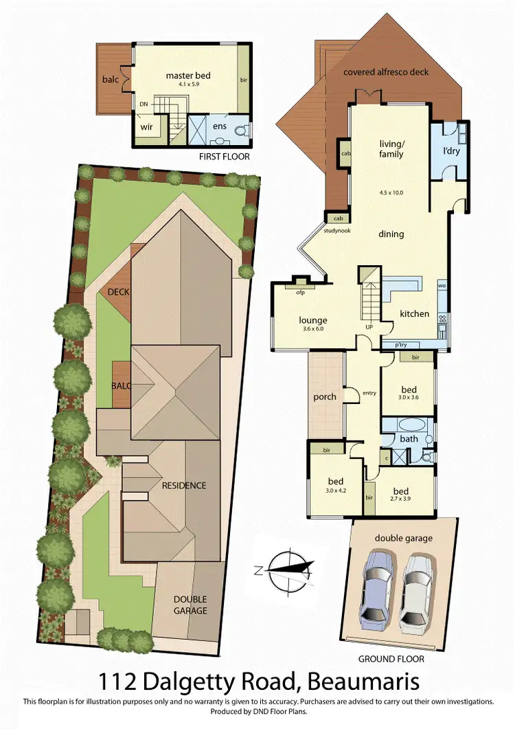 Floorplan of Homely house listing, 112 Dalgetty Road, Beaumaris VIC 3193