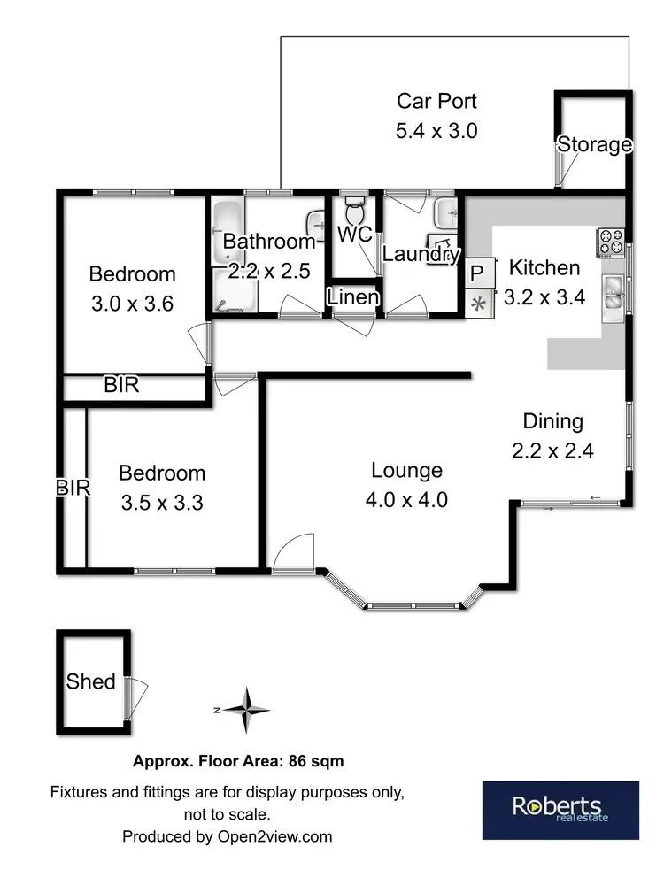 Floorplan of Homely house listing, 2/14 Grevillea Way, Kingston TAS 7050