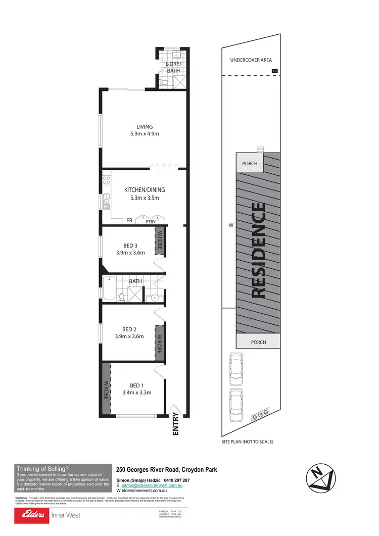 Floorplan of Homely house listing, 250 Georges River Road, Croydon Park NSW 2133