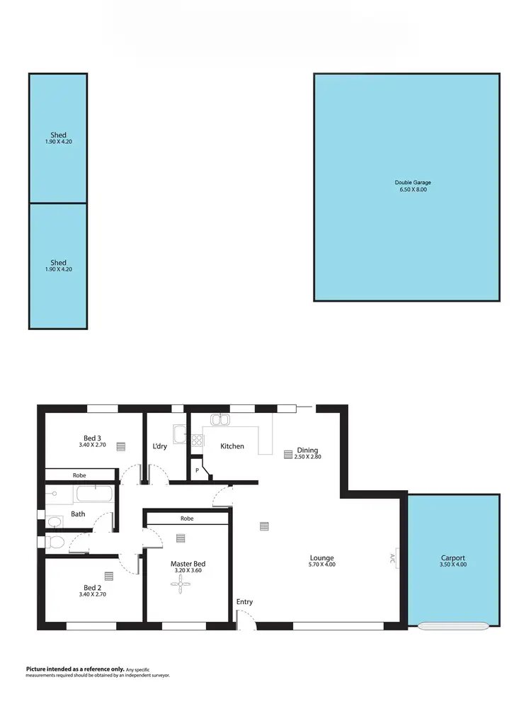 Floorplan of Homely house listing, 4 Stoneyhill Street, Reynella East SA 5161