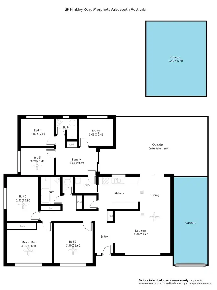 Floorplan of Homely house listing, 29 Hinkley Road, Morphett Vale SA 5162