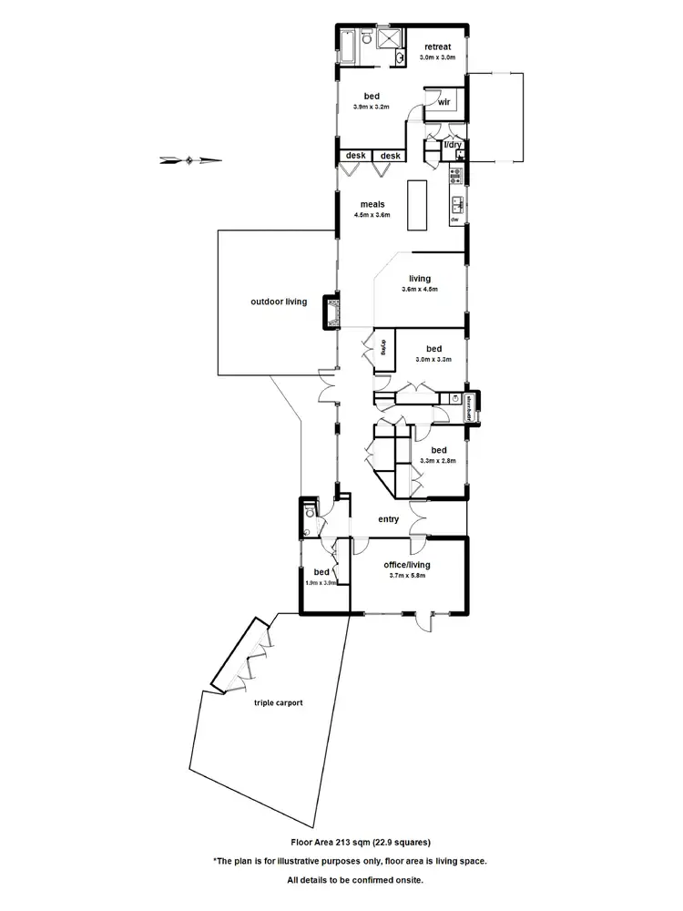 Floorplan of Homely house listing, 38 Stewart Road, Emerald VIC 3782