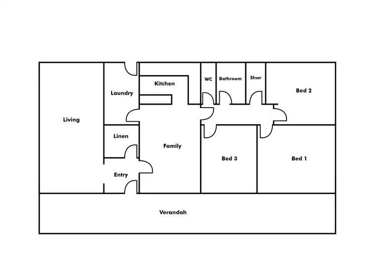 Floorplan of Homely house listing, 9 Graham Street, Spearwood WA 6163