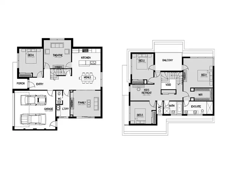Floorplan of Homely townhouse listing, 1/708 Old Calder Hwy, Keilor VIC 3036