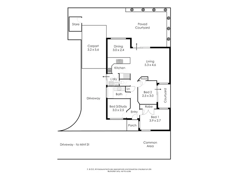 Floorplan of Homely villa listing, 36A Mint Street, East Victoria Park WA 6101