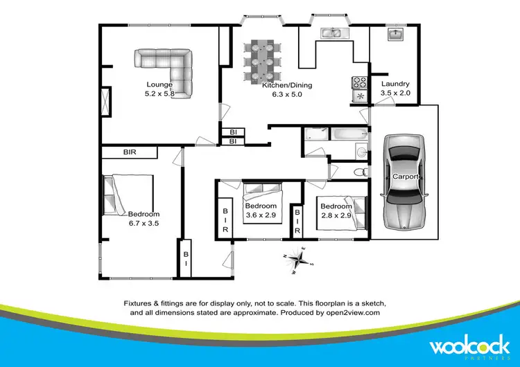 Floorplan of Homely house listing, 41 Brookdale Street, Norwood TAS 7250