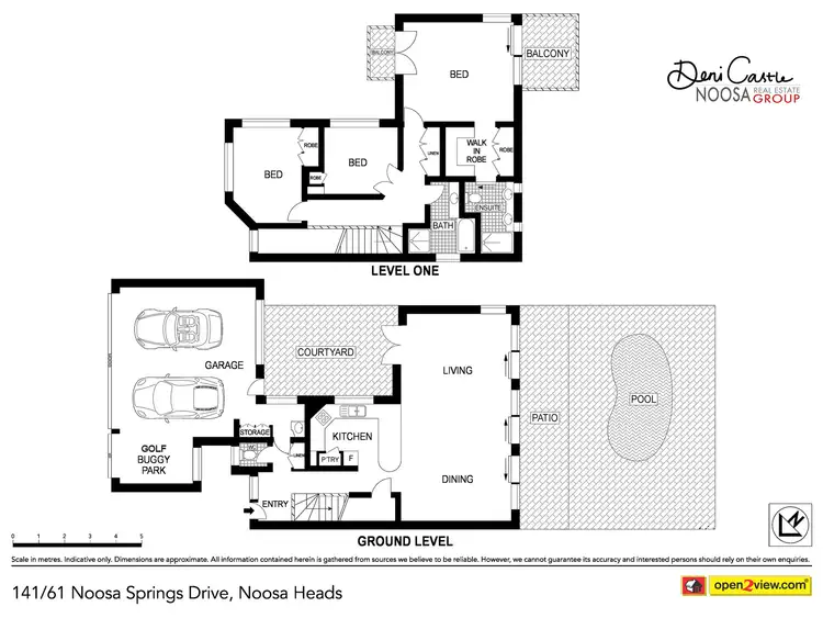 Floorplan of Homely townhouse listing, 141/61 Noosa Springs Drive, Noosa Springs QLD 4567
