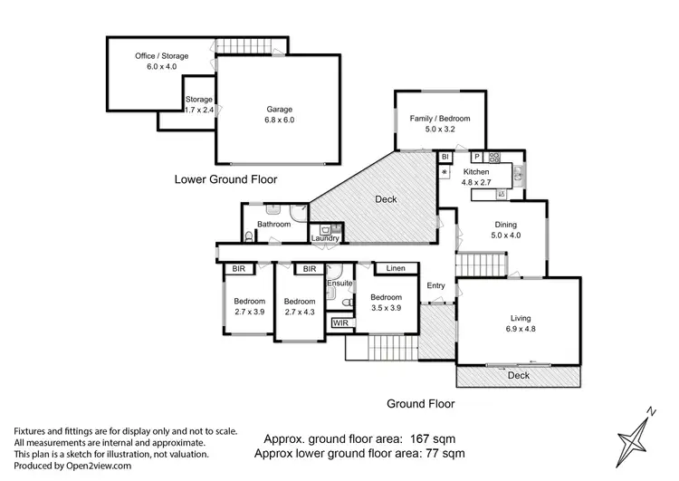 Floorplan of Homely house listing, 4 Moore Park Drive, Glenorchy TAS 7010