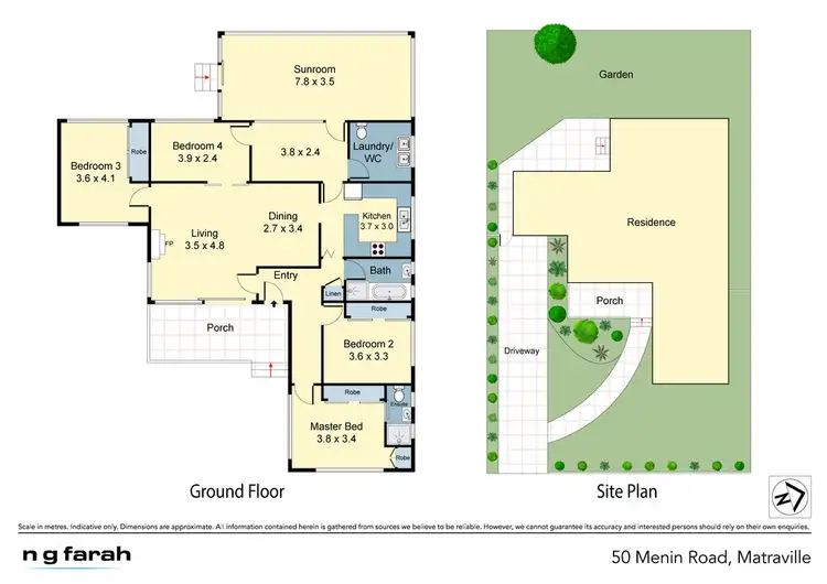 Floorplan of Homely house listing, 50 Menin Road, Matraville NSW 2036