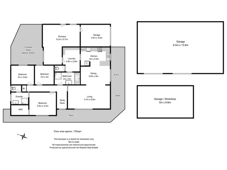 Floorplan of Homely house listing, 60-62 Franklin Street, Lewisham TAS 7173