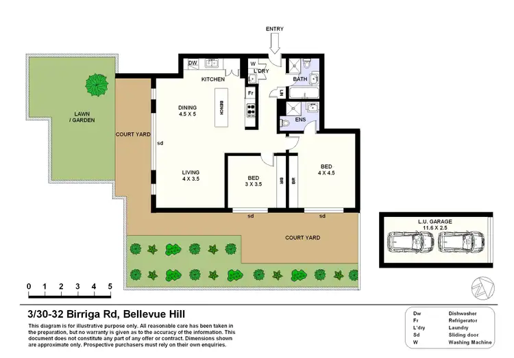 Floorplan of Homely apartment listing, PALMILLA, 3-30 Birriga Road, Bellevue Hill NSW 2023