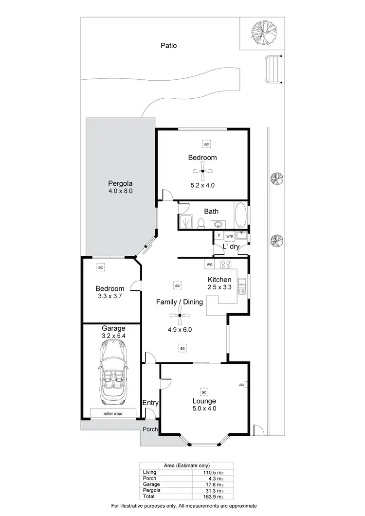 Floorplan of Homely unit listing, 7/2C Lyall Avenue, Panorama SA 5041