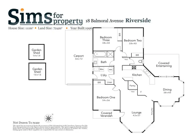 Floorplan of Homely house listing, 18 Balmoral Avenue, Riverside TAS 7250