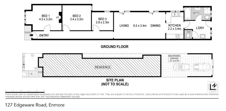 Floorplan of Homely house listing, 127 Edgeware Road, Enmore NSW 2042