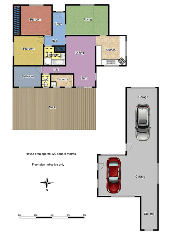 Floorplan of Homely house listing, 25 Franklin Road, Orange NSW 2800