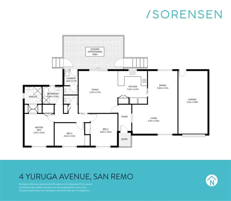 Floorplan of Homely house listing, 4 Yuruga Avenue, San Remo NSW 2262