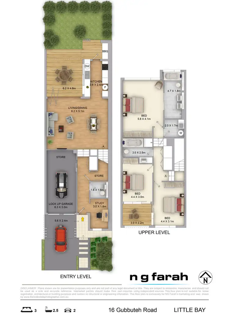 Floorplan of Homely house listing, 16 Gubbuteh Road, Little Bay NSW 2036