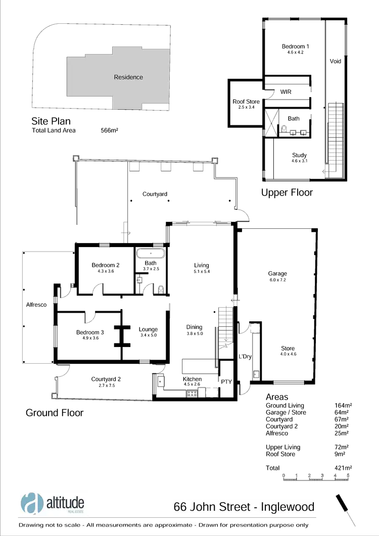Floorplan of Homely house listing, 66 John Street, Inglewood WA 6052