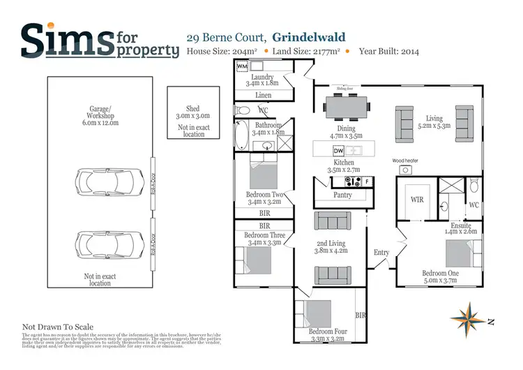Floorplan of Homely house listing, 29 Berne Court, Grindelwald TAS 7277