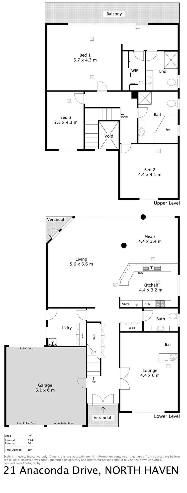 Floorplan of Homely house listing, 21 Anaconda Drive, North Haven SA 5018