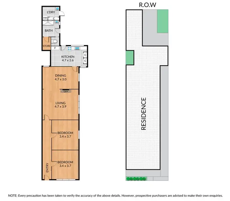Floorplan of Homely house listing, 136 Graham Street, Port Melbourne VIC 3207