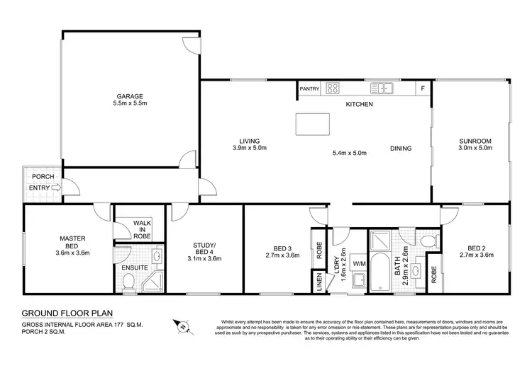 Floorplan of Homely house listing, 73 Clydesdale Street, Wadalba NSW 2259