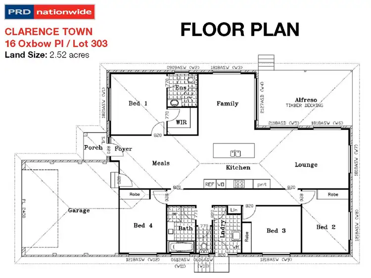 Floorplan of Homely house listing, 16 Oxbow Place, Clarence Town NSW 2321