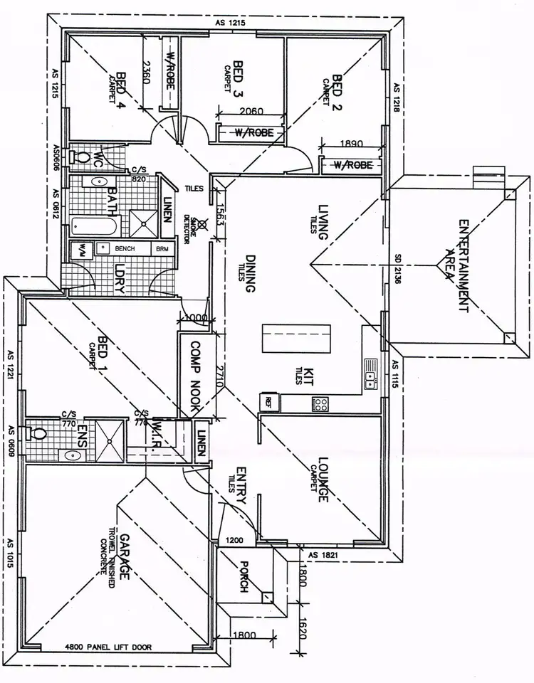 Floorplan of Homely house listing, 6 Duranbar Place, Taree NSW 2430