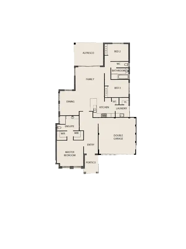 Floorplan of Homely house listing, 15 Skylark Loop, Erskine WA 6210